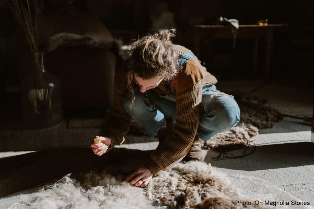 Halona Babette Leertouwer wol atelier